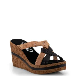 Onex Shoes Simona / Cork Black Combo