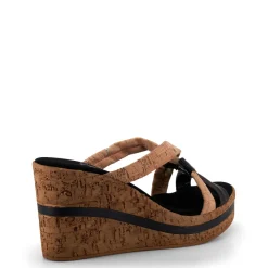 Onex Shoes Simona / Cork Black Combo